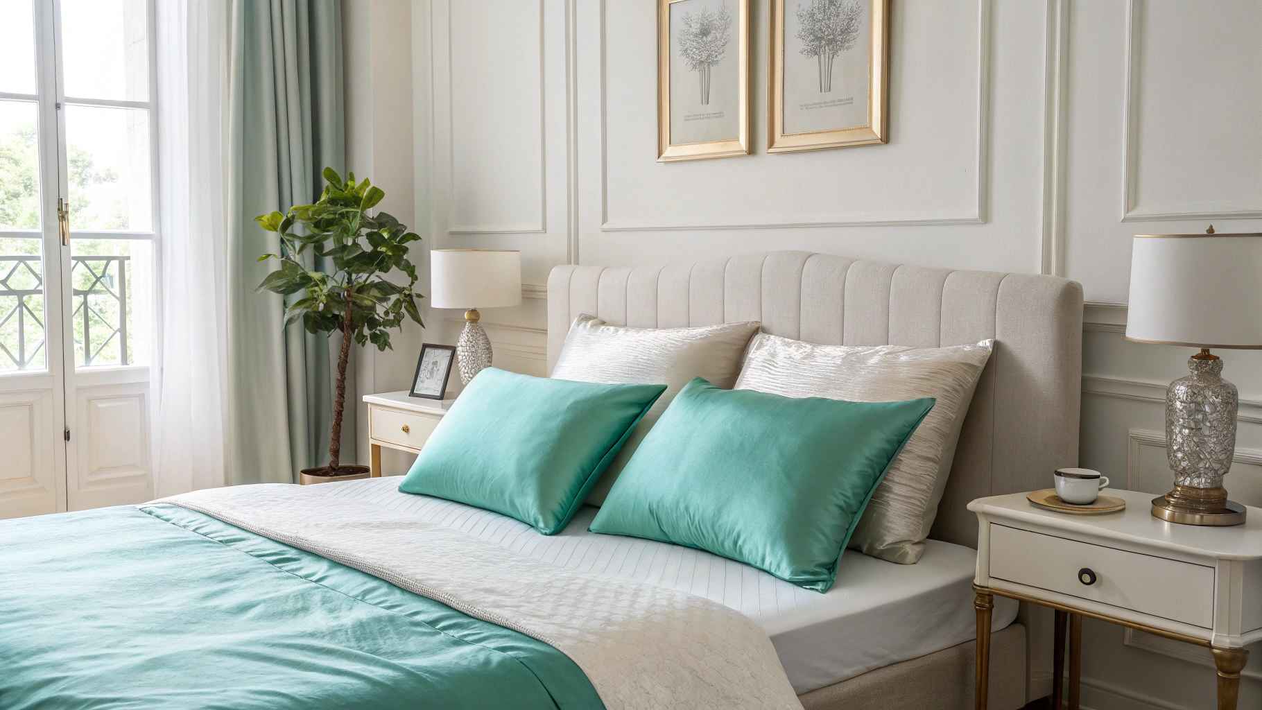 Örngott i 100 % Mullbärssilke