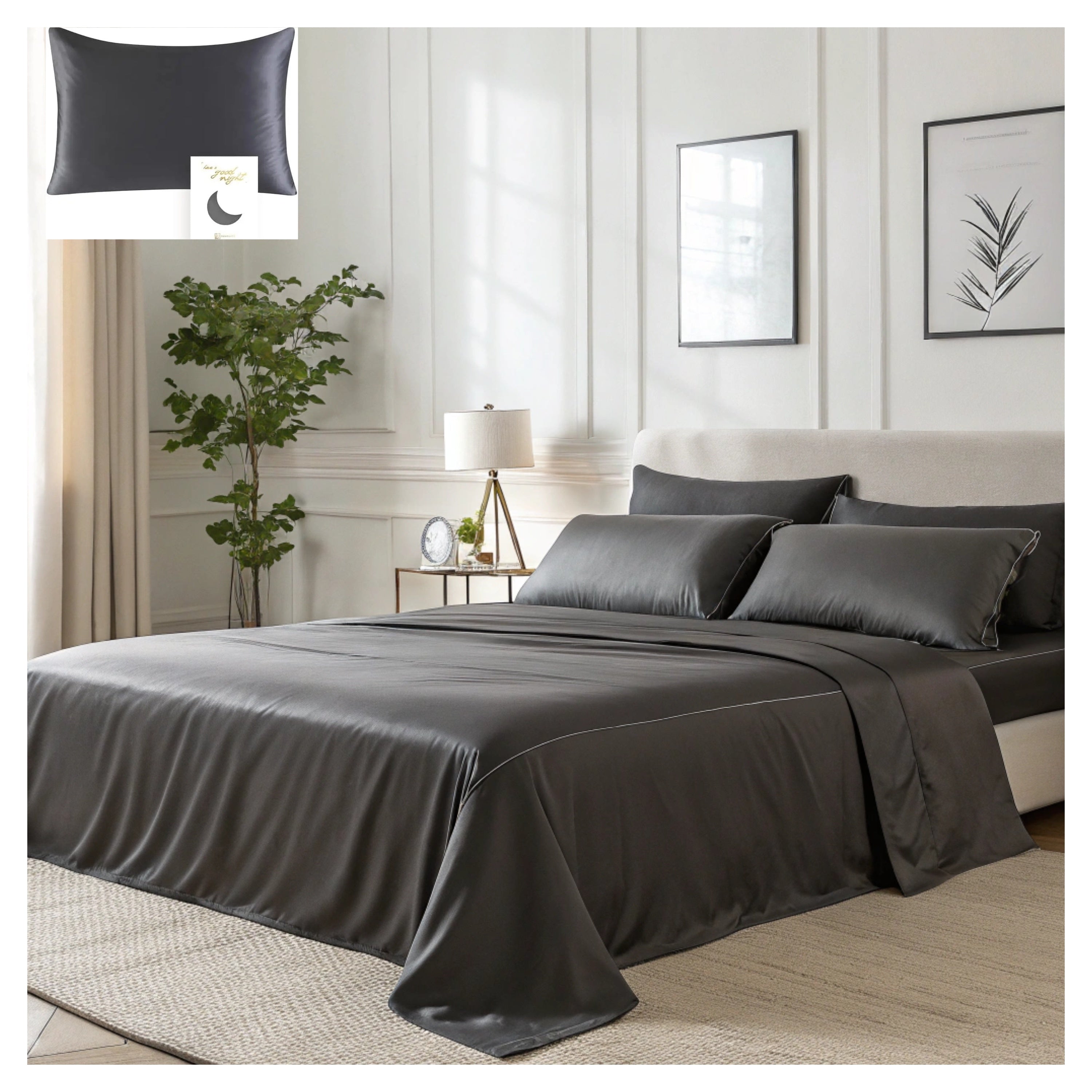 Örngott i 100 % Mullbärssilke