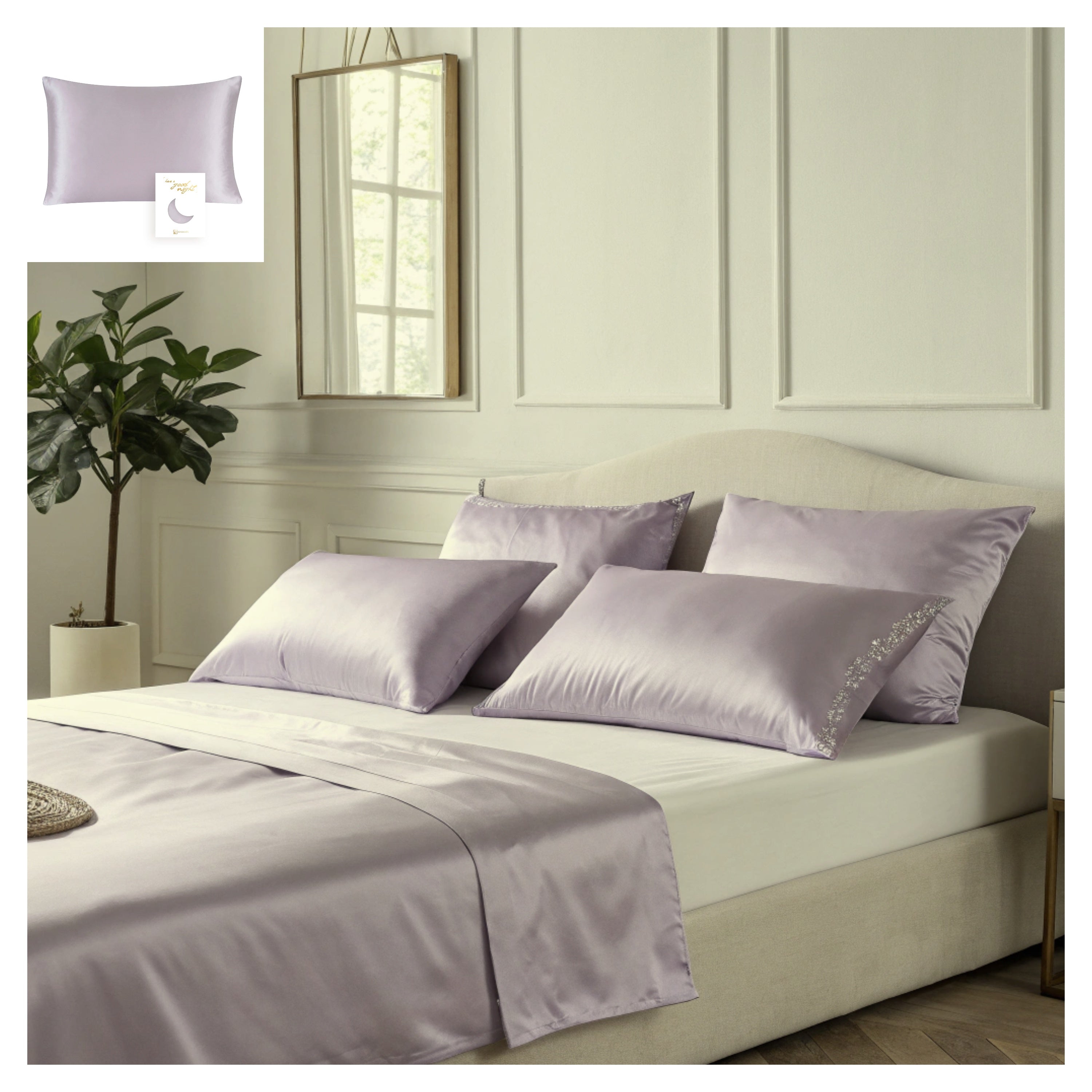 Örngott i 100 % Mullbärssilke